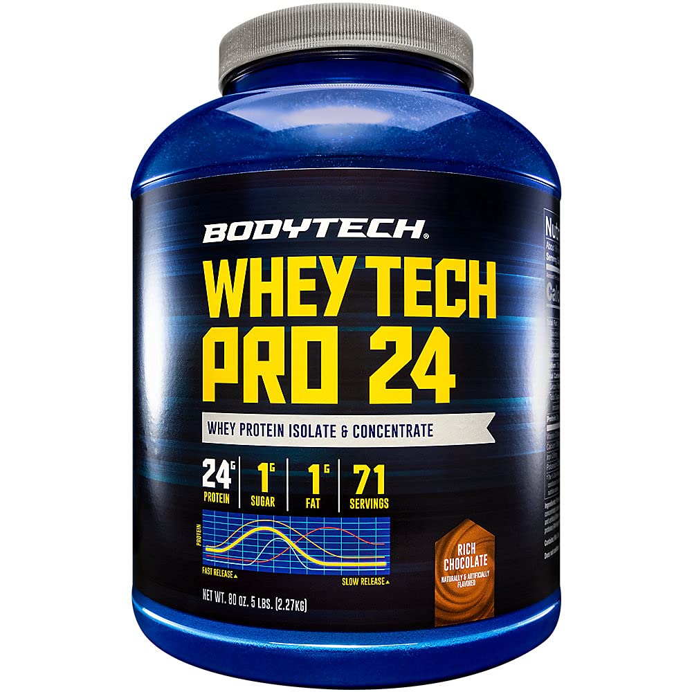 BodyTech Whey Tech Pro 24 Protein Powder