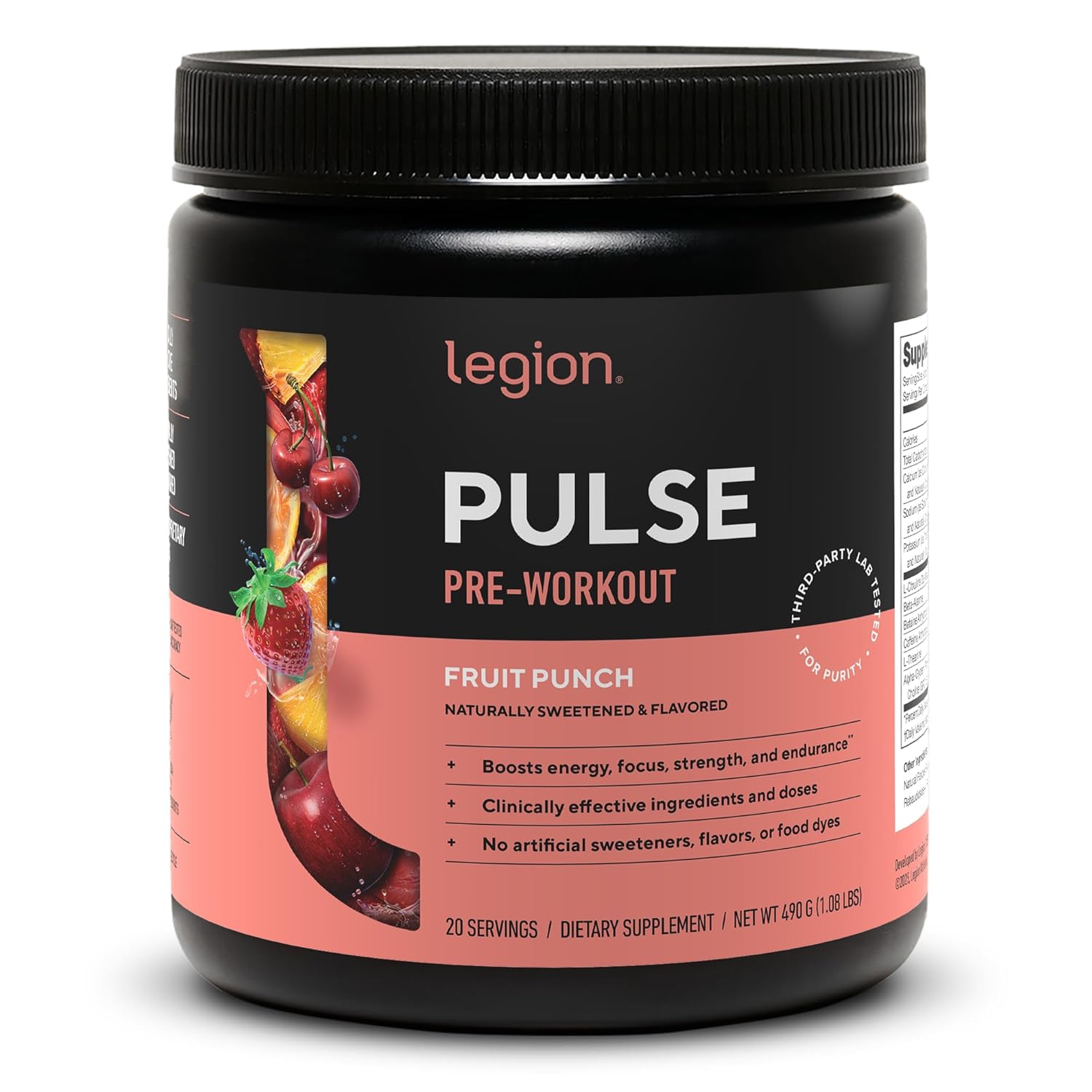 Legion Pulse Pre-Workout Supplement