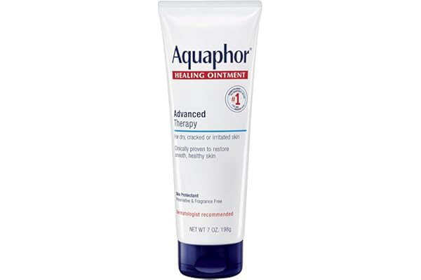 Aquaphor Healing Ointment Advanced Therapy Skin Protectant Body Moisturizer 7 Oz