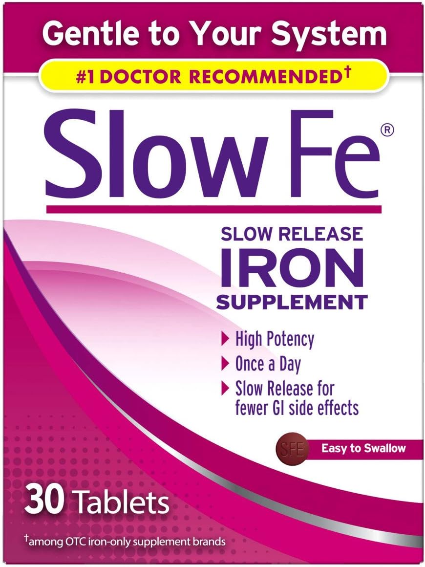 Slow Fe Iron Supplement Tablets