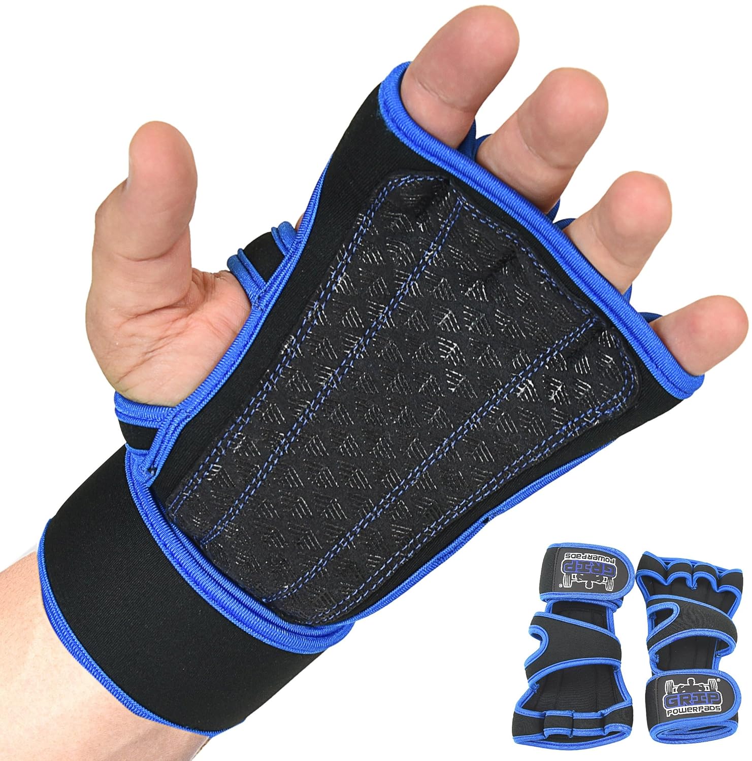 Grip Power Pads Weightlifting Gloves
