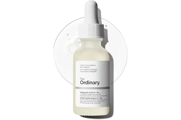 The Ordinary Hyaluronic Acid 2% + B5 Multi-Depth Hydration Serum for Plumper Smoother Skin