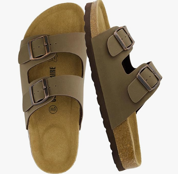 Cushionaire Lane Cork Sandals