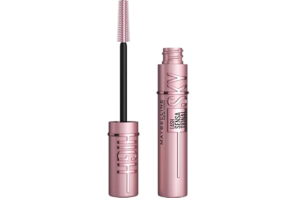 Maybelline Lash Sensational Sky High Washable Mascara Blackest Black 1 Count