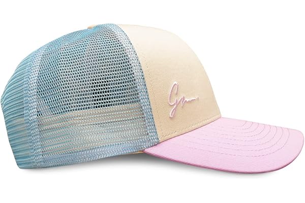 Grace Folly Beach Trucker Hats for Women Snapback Baseball Cap for Summer