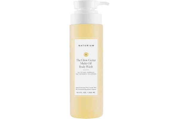 Naturium The Glow Getter Multi-Oil Hydrating Body Wash Gentle Cleanser 16.9 oz