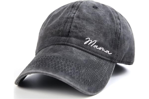 Lichfamy Mama Hat for Mothers Day Women Baseball Caps Birthday Christmas Gifts for Mom