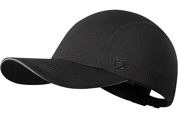 GADIEMKENSD Women's Race Day Running Cap Performance Mesh Hat Ventilation Lightweight Reflective