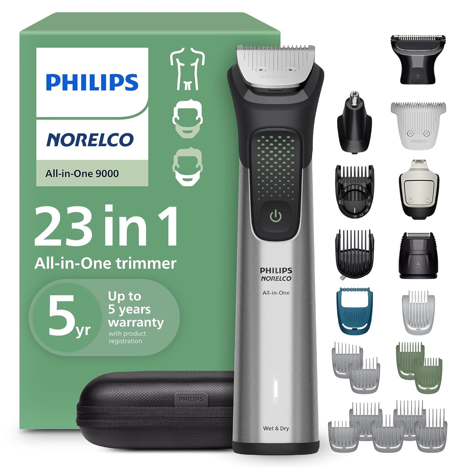 Philips Norelco Multigroom 9000 Trimmer