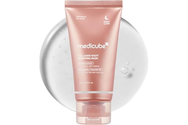 medicube Wrapping Mask Collagen Overnight Peel Off Facial Mask Korean Skin Care 2.53 fl oz