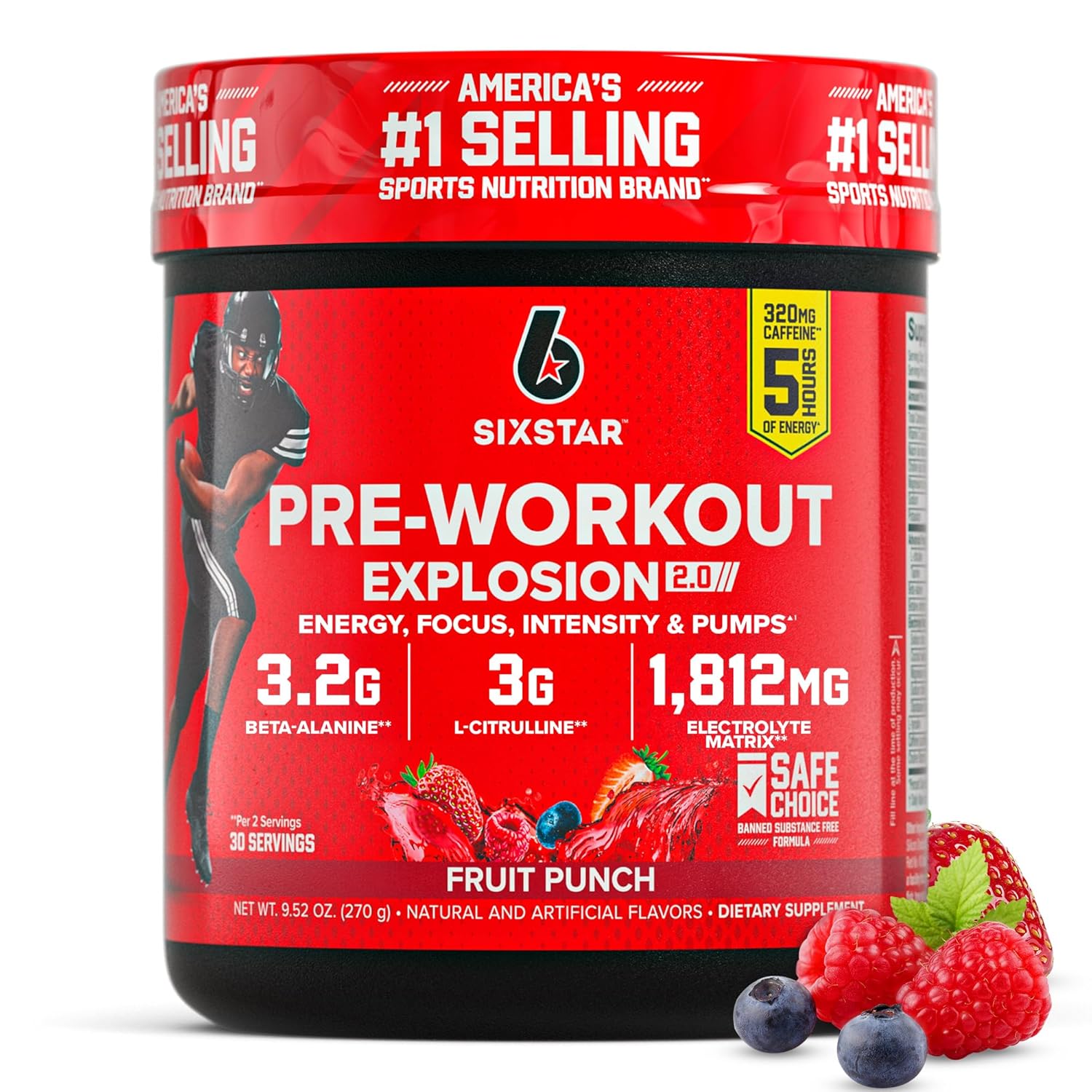 Six Star Pre-Workout Explosion