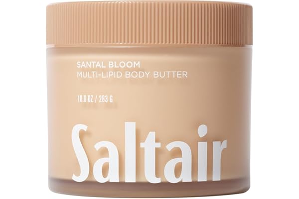 Saltair Multi-Lipid Body Butter Nourishing Body Cream Ceramides Coconut Oil Shea Butter 10oz