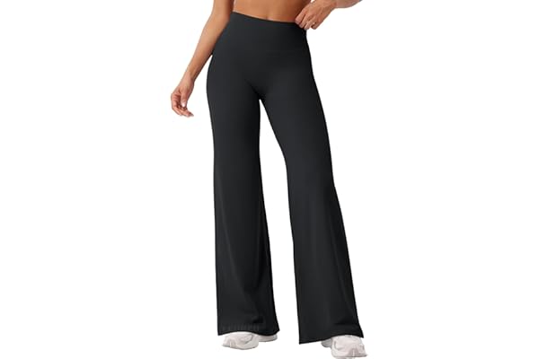 YEOREO Workout Leggings Womens No Front Seam Straight High Waist Buttery Gym Yoga Pants
